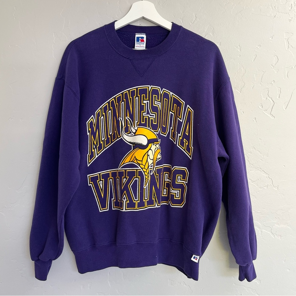 VTG RUSSEL ATHLETIC Minnesota Vikings Sweatshirt